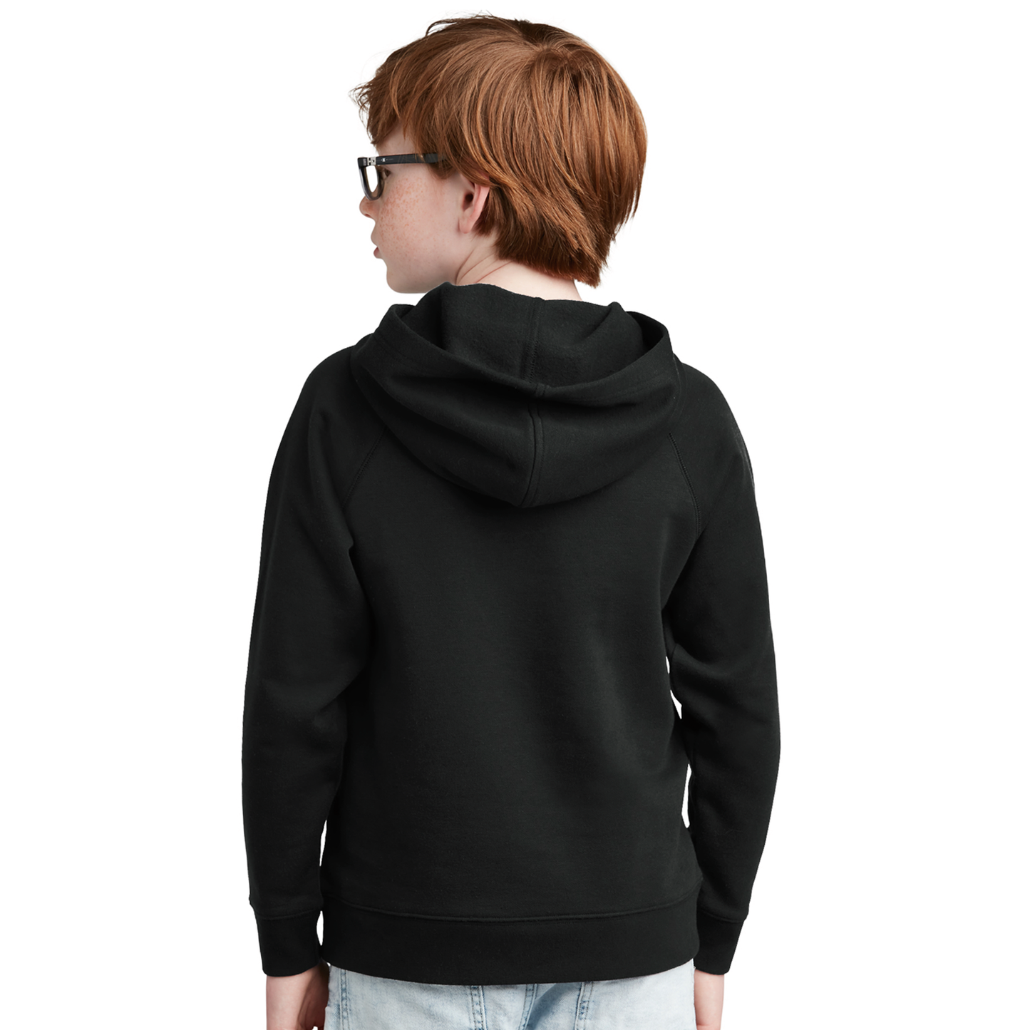 FINA Unisex Youth Fleece Pullover Hoodie - Seal Front