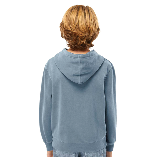 FINA Unisex Youth Midweight Hoodie - Seal