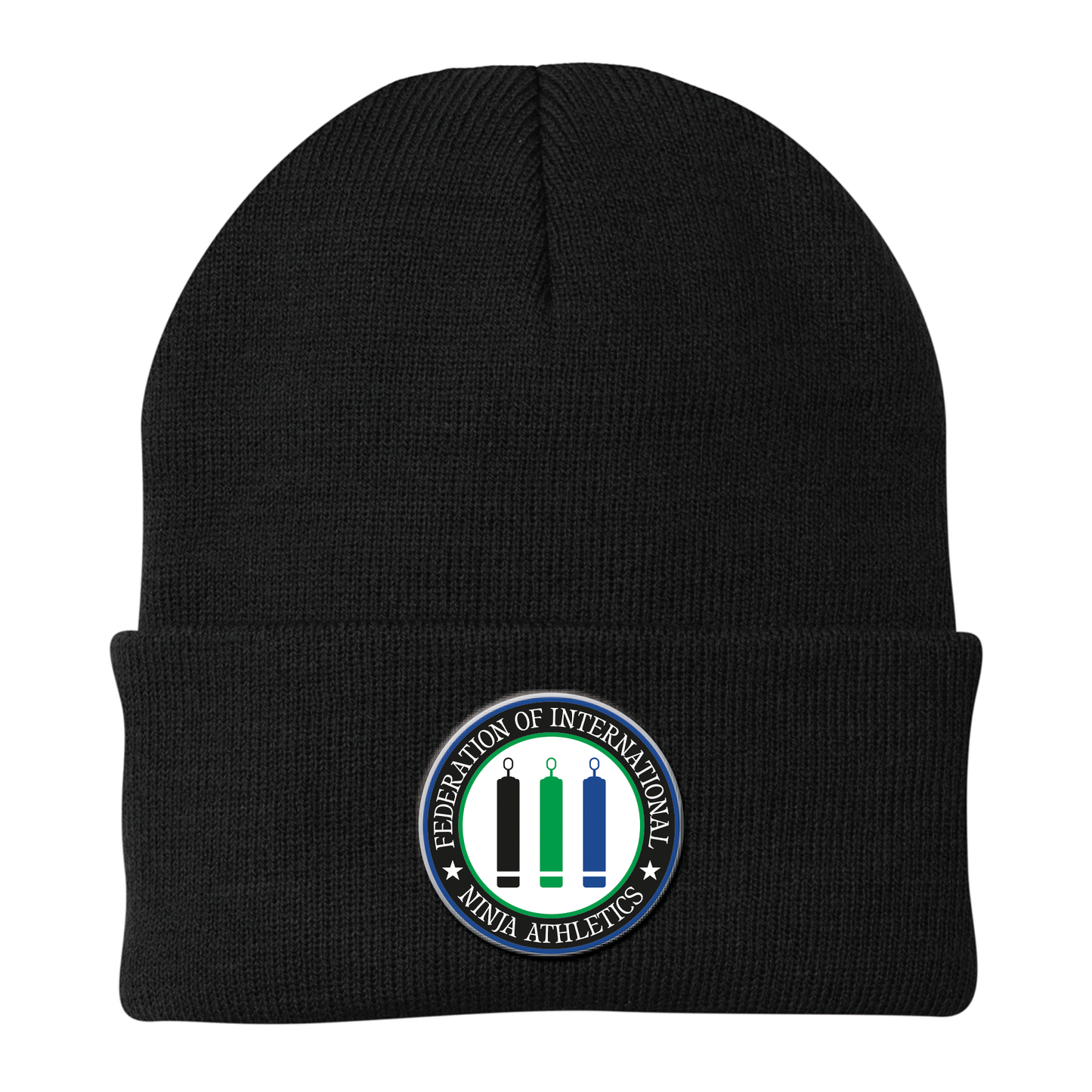 FINA Cuffed Beanie - Seal