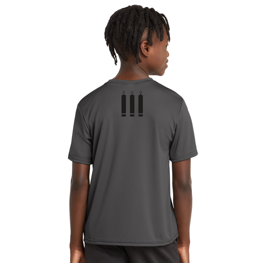 FINA Unisex Youth Performance Tee - FINA Front / 3N Back