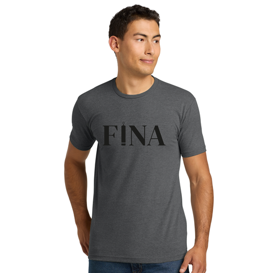 FINA Unisex Adult Tee - FINA Front / 3N Back