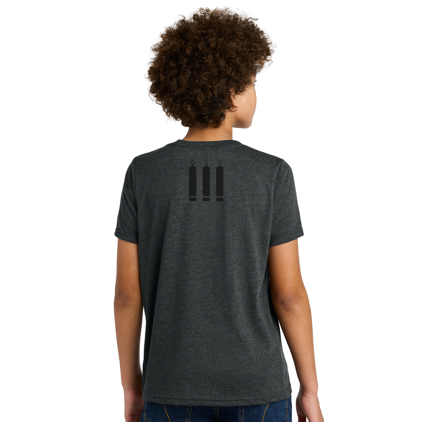 FINA Unisex Youth Tee - FINA Front / 3N Back