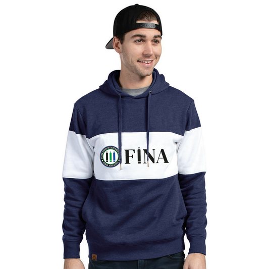 FINA Unisex Adult All-American Fleece Hoodie - Seal + FINA