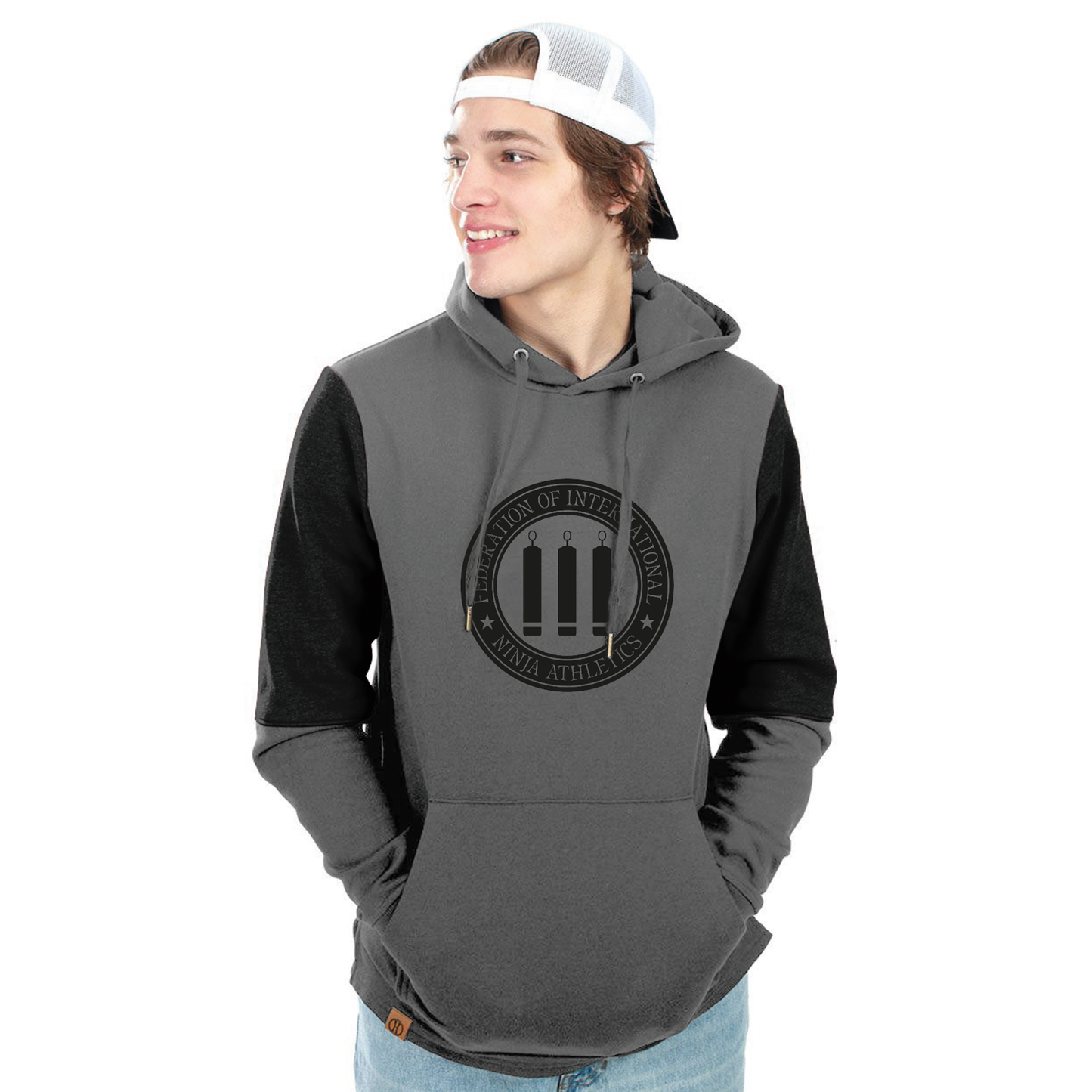 FINA Unisex Adult All-American Fleece Hoodie - Seal