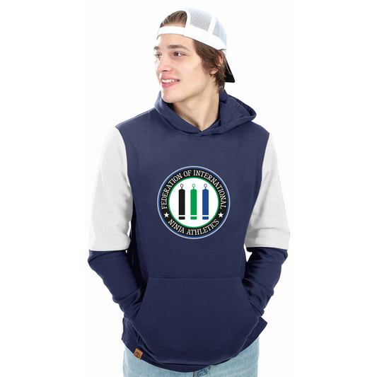 FINA Unisex Youth All-American Fleece Hoodie - Seal
