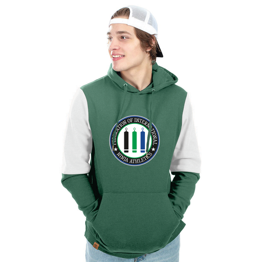 FINA Unisex Adult All-American Fleece Hoodie - Seal