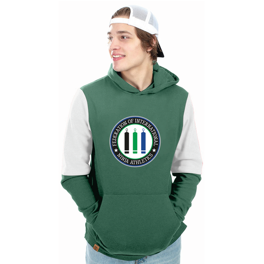 FINA Unisex Youth All-American Fleece Hoodie - Seal