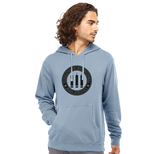 FINA Unisex Adult Midweight Hoodie - Seal