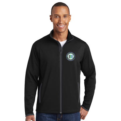 FINA Unisex Adult Moisture-Wicking Stretch Full-Zip Jacket - Seal