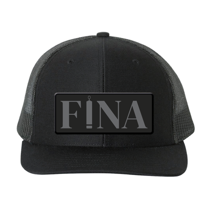 FINA 5-Panel Classic Trucker Mesh Back Cap