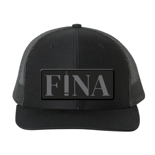 FINA 5-Panel Classic Trucker Mesh Back Cap