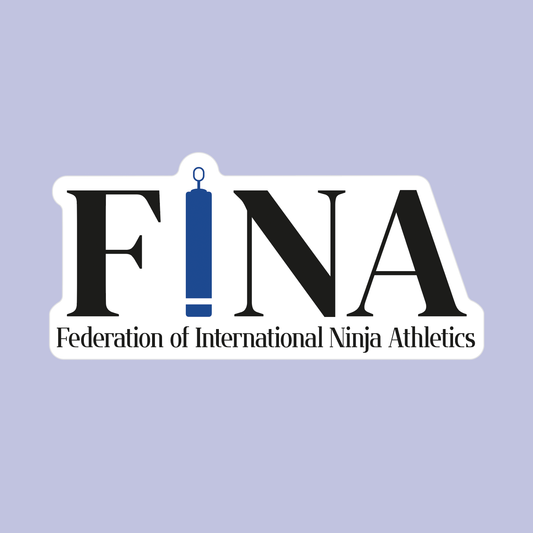 FINA Sticker - FINA Blue