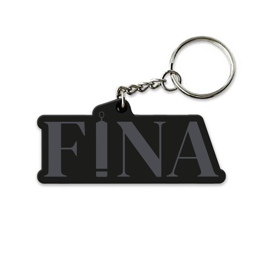 FINA Keychain - FINA Gray